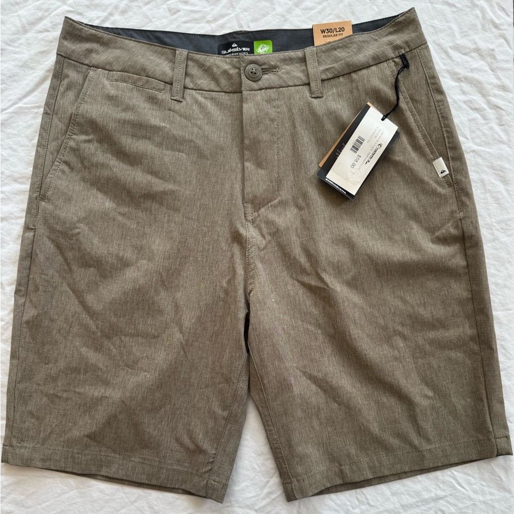 Quiksilver Men's ‘Amphibian’ Stretch Flat Front Shorts